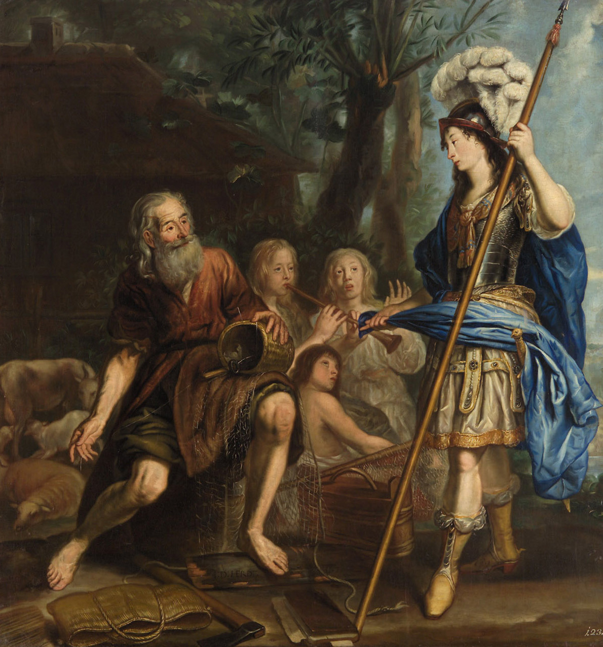 Kunsthistorisches Museum Erminia bei den Landleuten