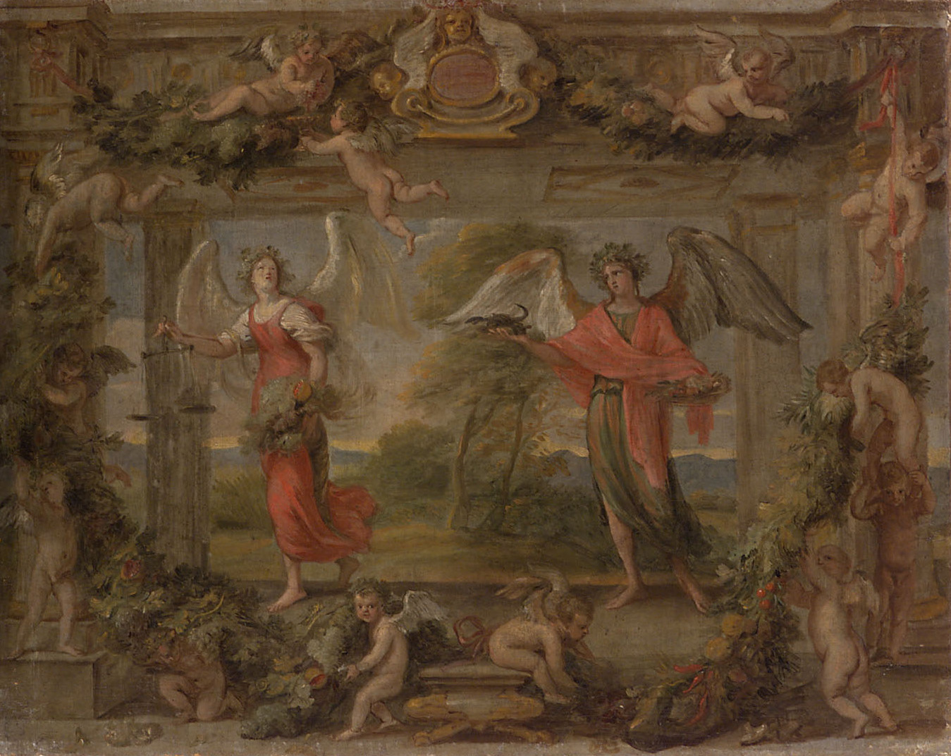 September und Oktober, Jan van den Hoecke, 1640-1649