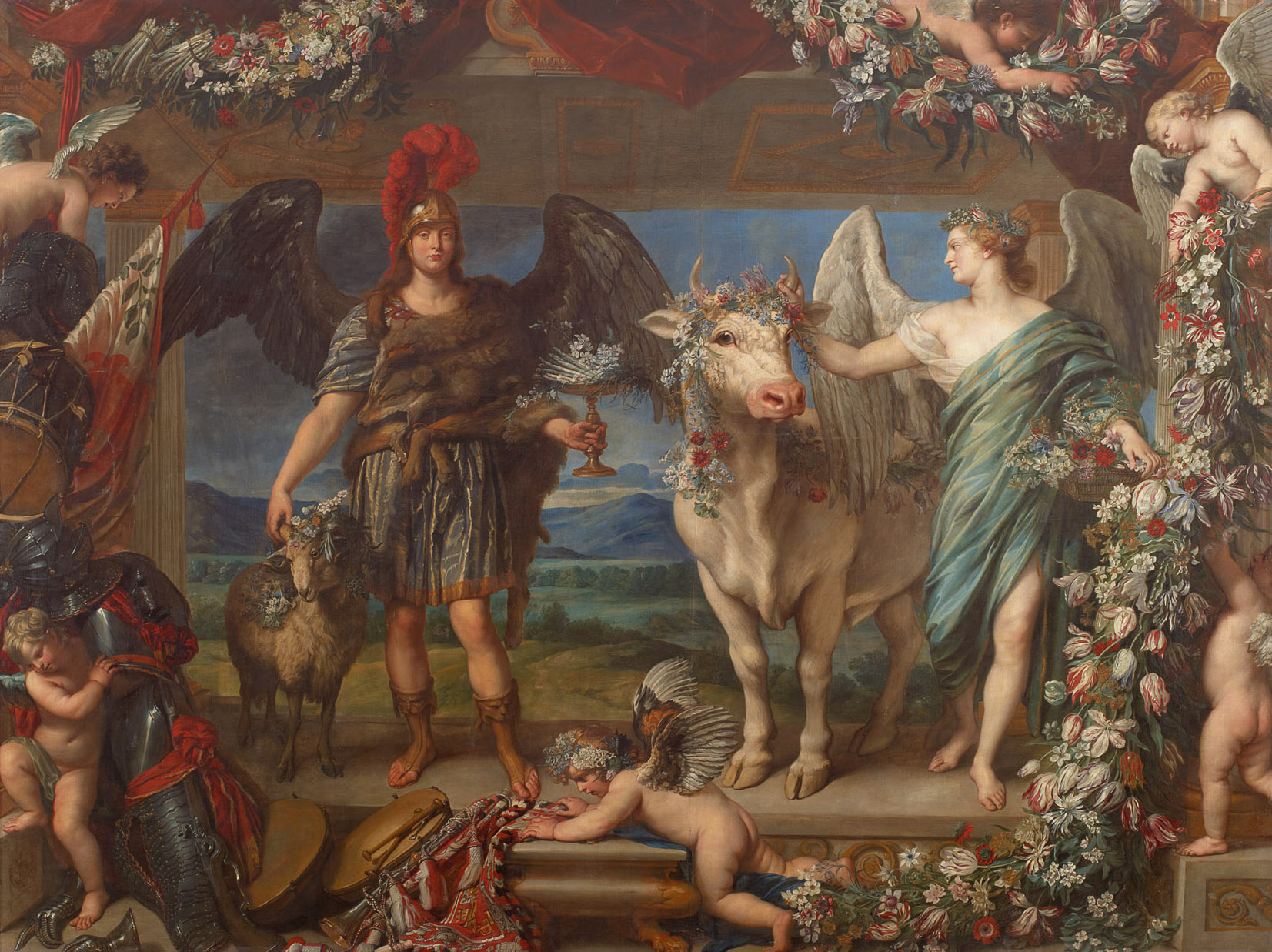 März und April, Jan van den Hoecke, 1645-1655