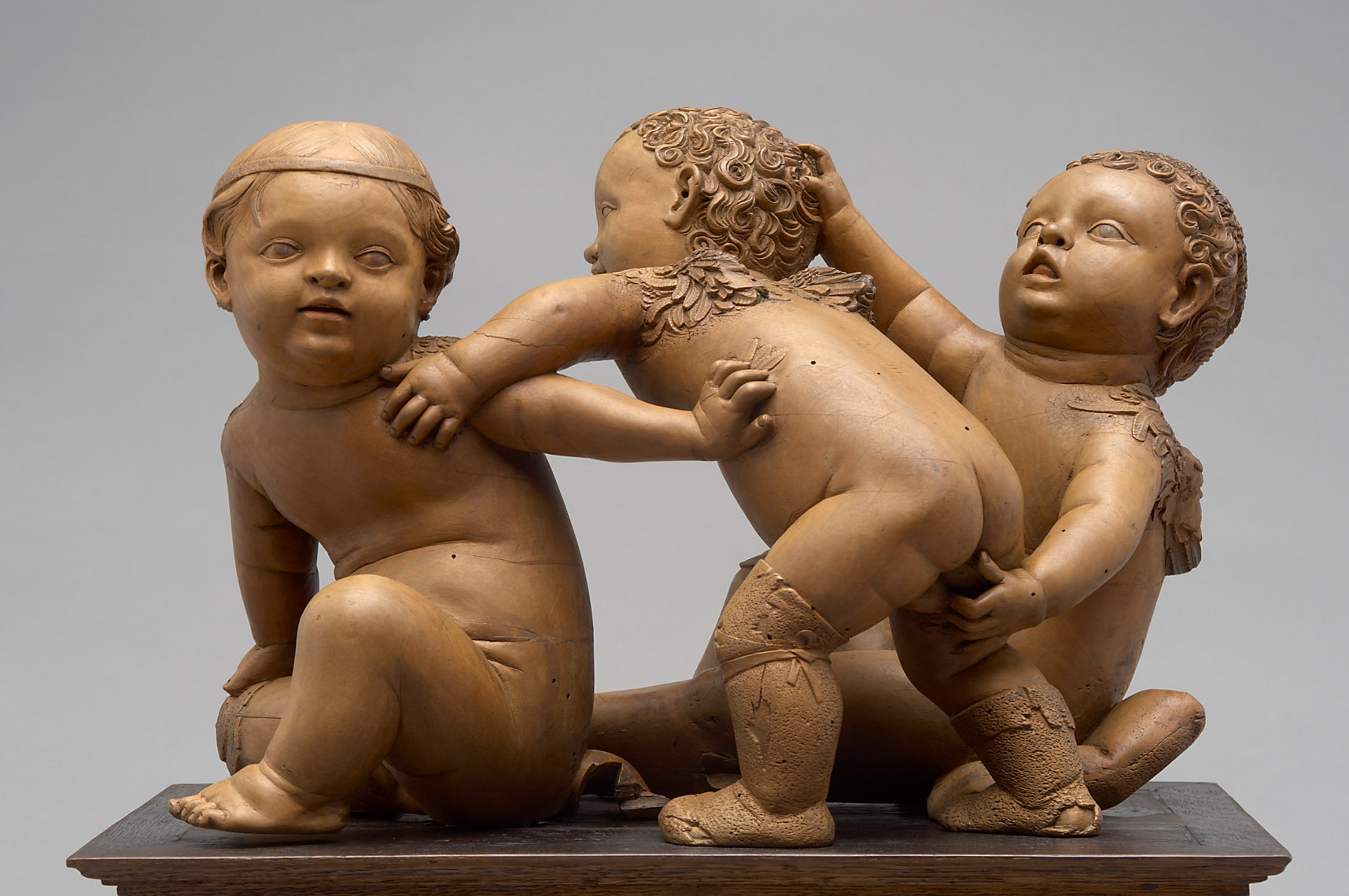 Spielende Eroten; sogenannte "Fürwitz-Gruppe", Daniel Mauch, 1520-1530