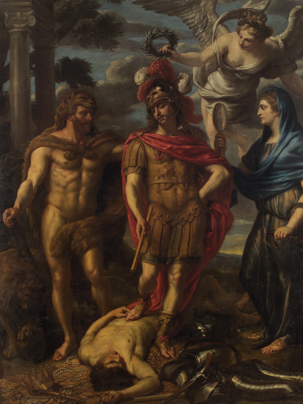 Überwindung des Geizes, Jan van den Hoecke, 1636-1638