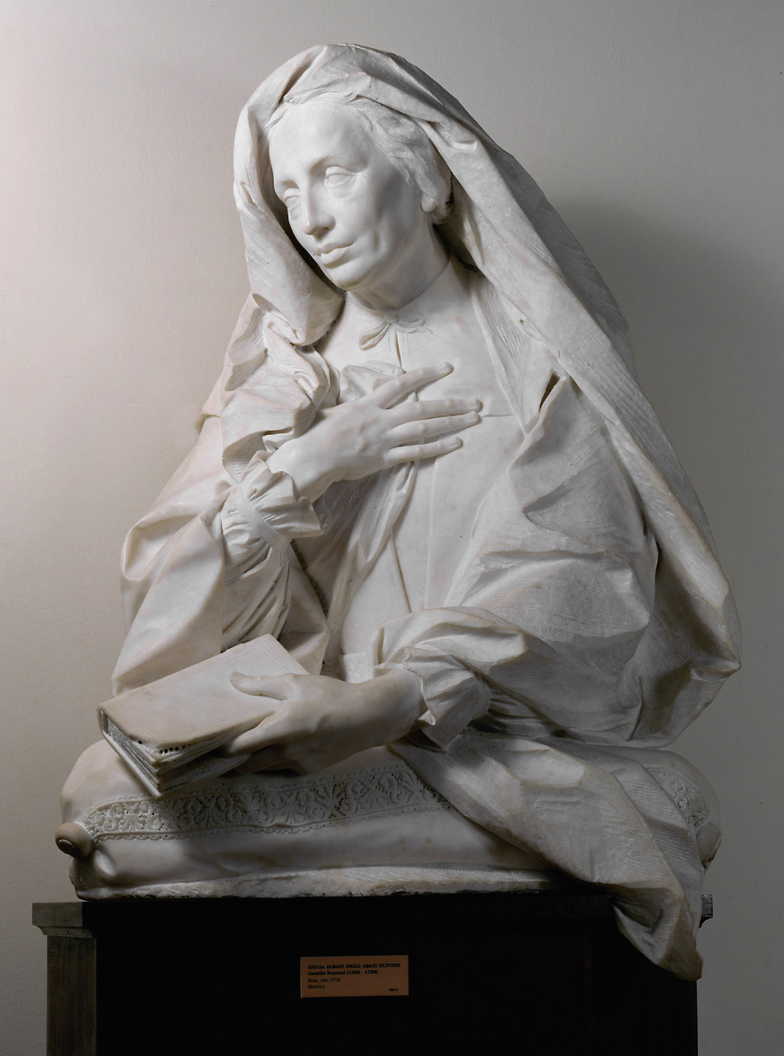 Giulia Albani degli Abati Olivieri; Halbfigur, Camillo Rusconi, 1714-1724
