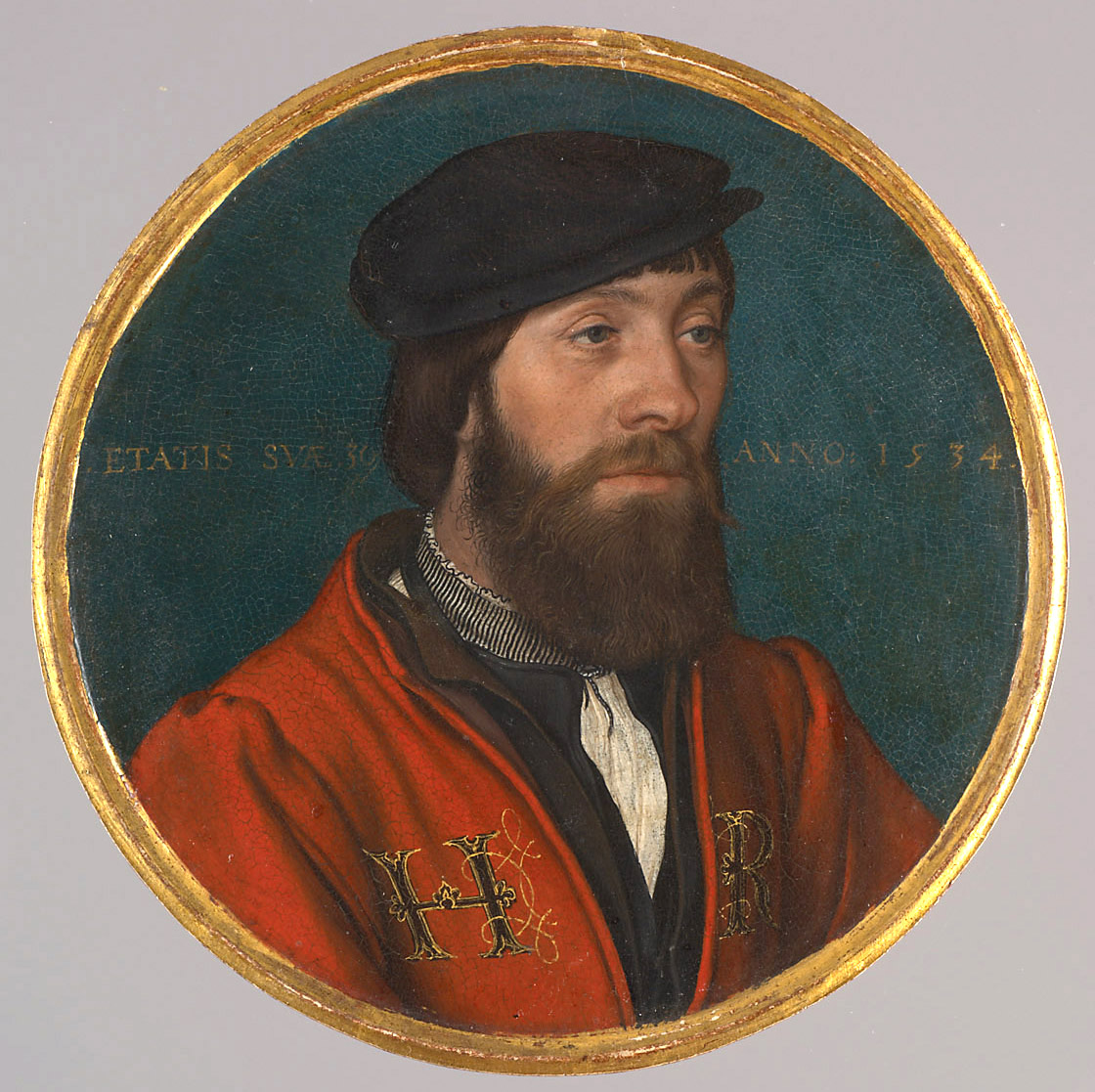 Ein Hofbediensteter König Heinrichs VIII., Hans Holbein d. J., 1534