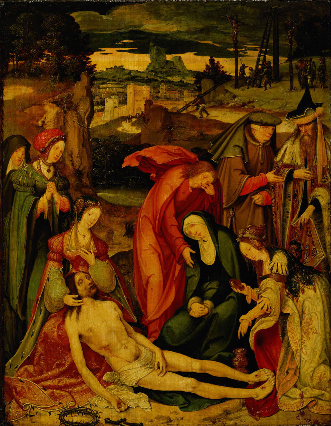 Beweinung Christi, Holländisch, 1505-1535